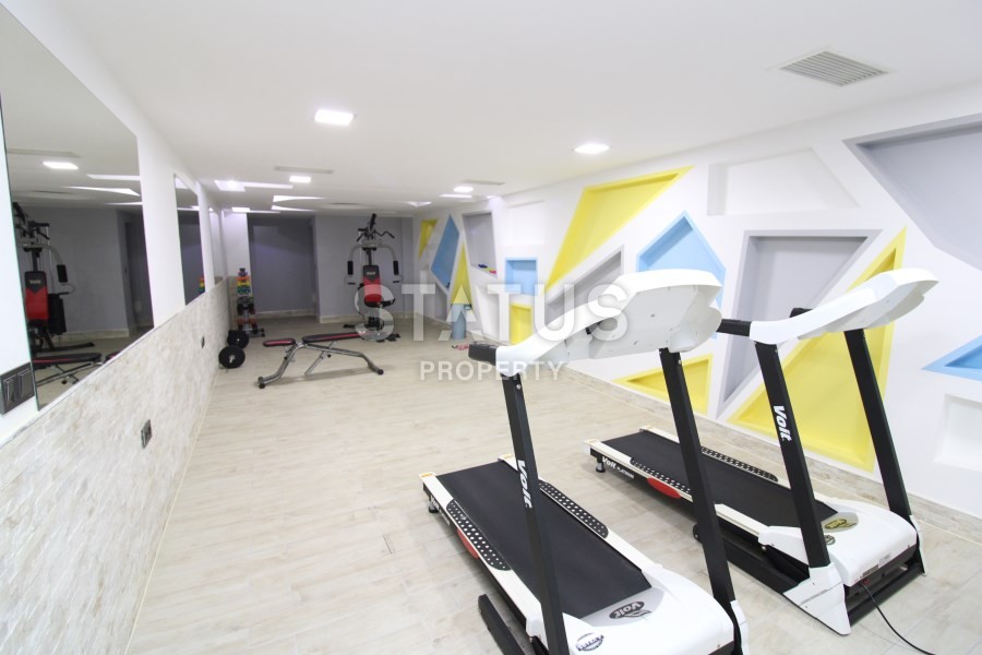 Квартира на высоком этаже с видом на море и горы в Махмутларе фото 12