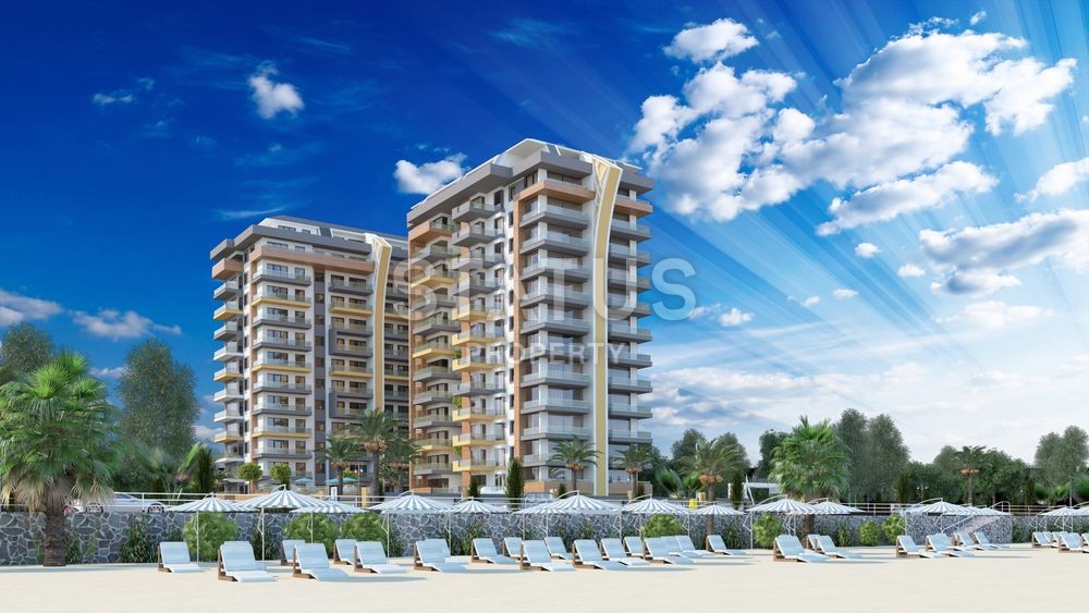 Комплекс на первой береговой линии в районе Махмутлар 90 кв.м. фото 16