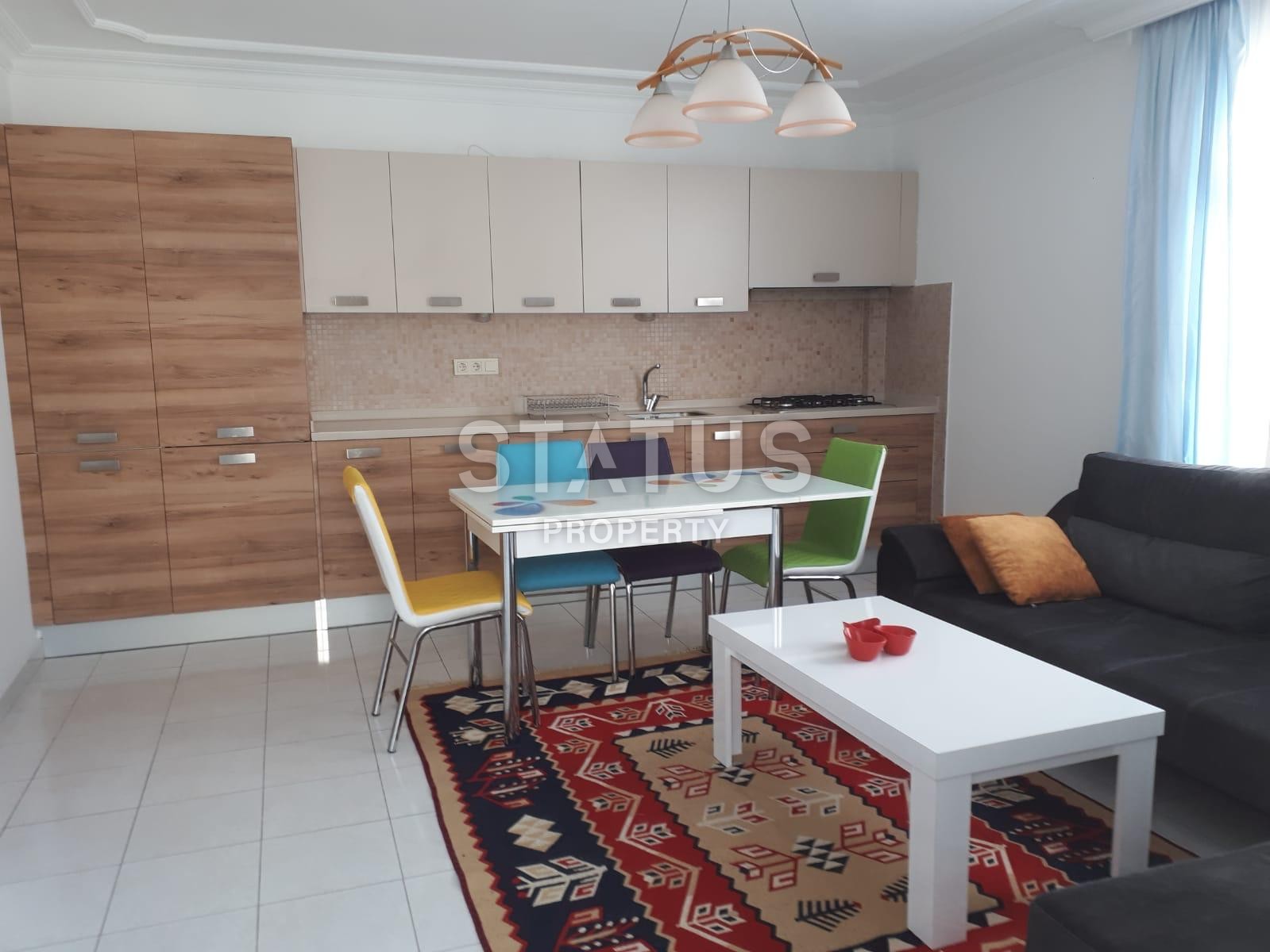 Квартира 2+1 в центре Аланьи! 300 метров до Средиземного моря! фото 2