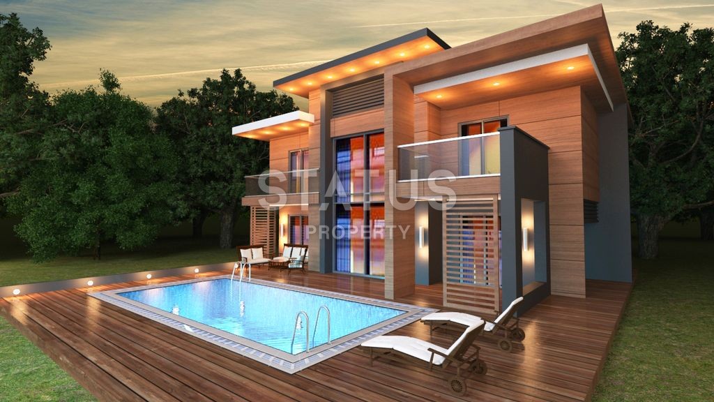 Комплекс вилл с видом на море в Алании, Конаклы, недорого, 155-320 кв.м. фото 11