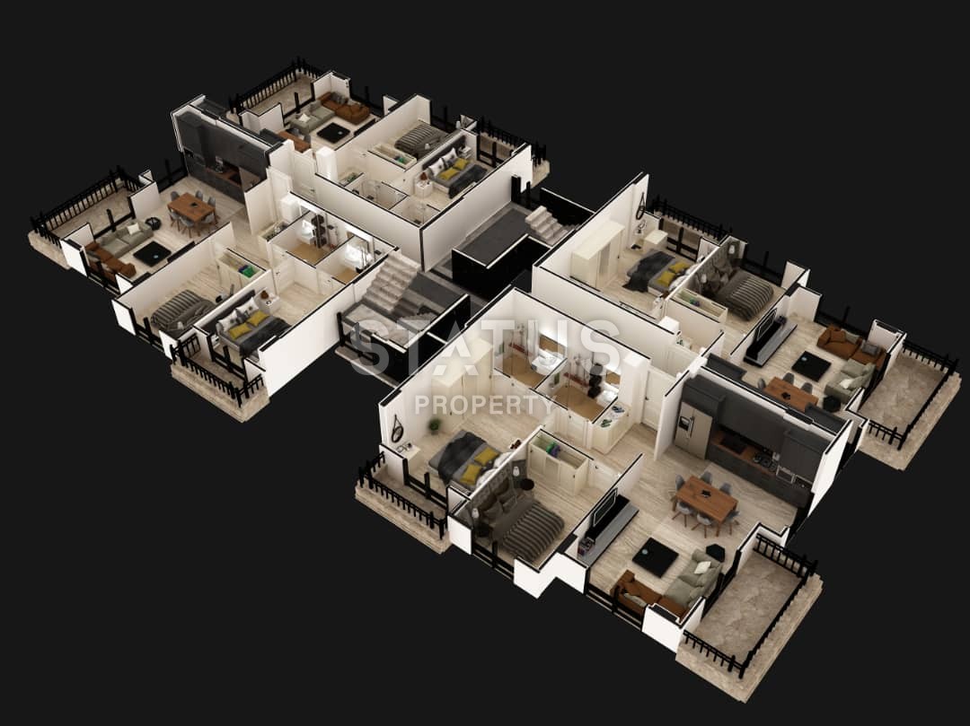 Инвестиционный проект в 150 метрах от побережья! Махмутлар! фото 5