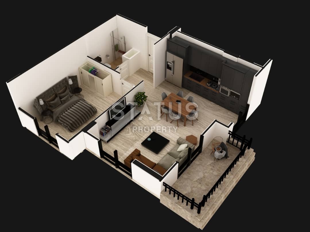 Инвестиционный проект в 150 метрах от побережья! Махмутлар! фото 7