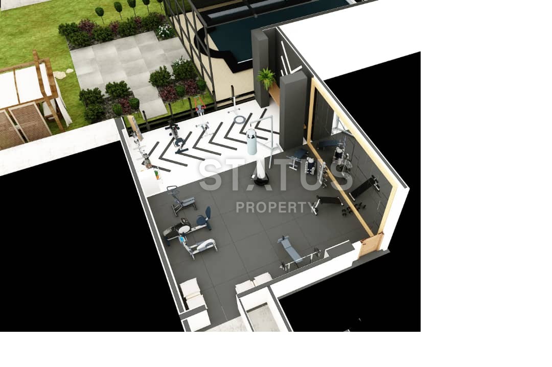 Инвестиционный проект в 150 метрах от побережья! Махмутлар! фото 14