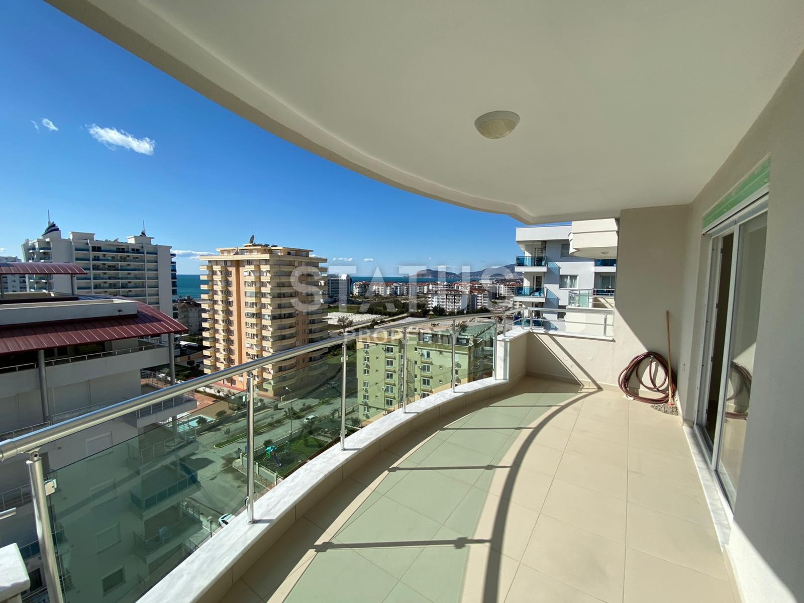 Отличная квартира с видом на море и горы, с грамотной планировкой. Махмутлар. 120 кв.м. фото 2