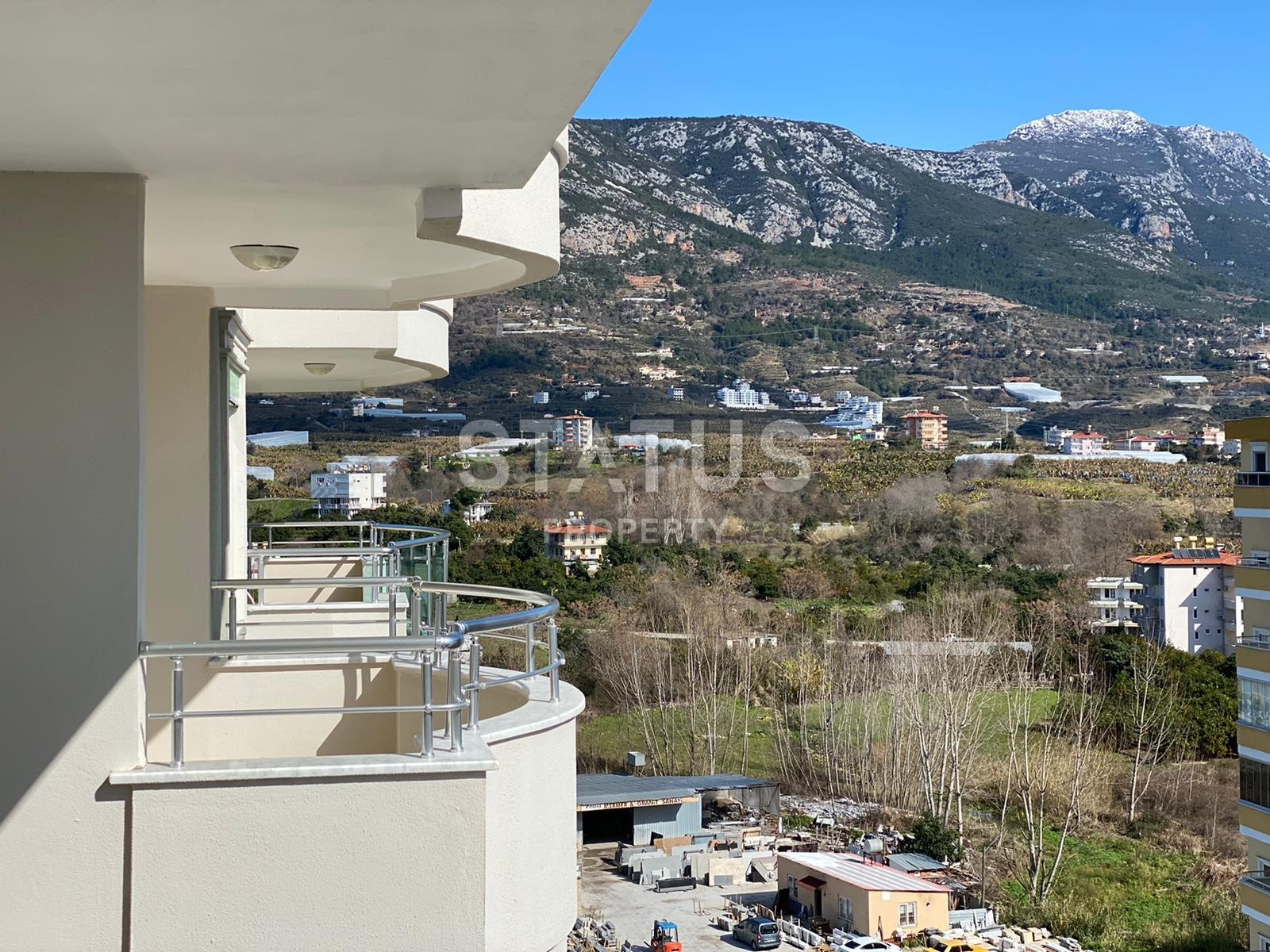 Отличная квартира с видом на море и горы, с грамотной планировкой. Махмутлар. 120 кв.м. фото 4