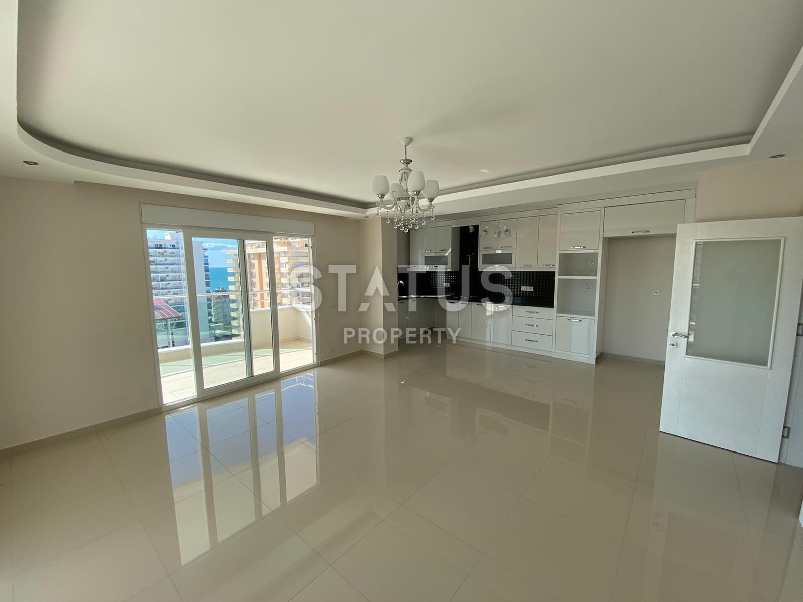 Отличная квартира с видом на море и горы, с грамотной планировкой. Махмутлар. 120 кв.м. фото 10