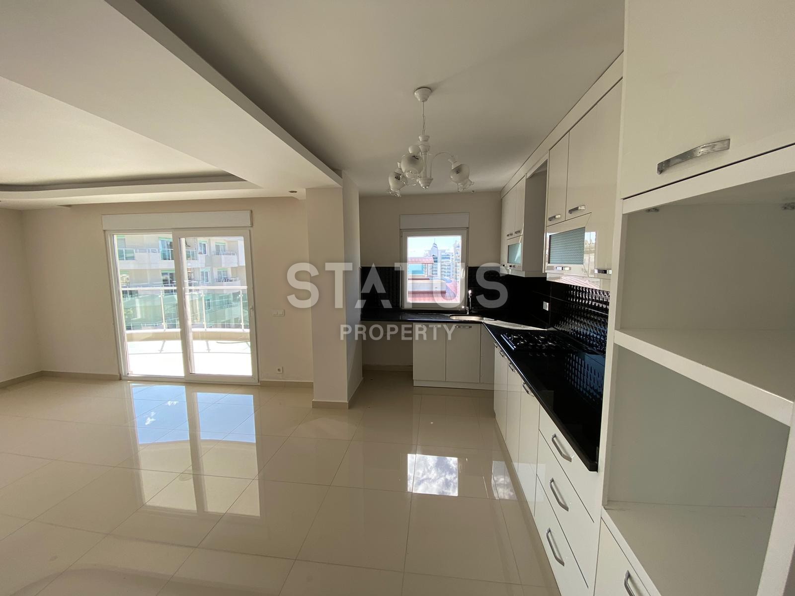 Отличная квартира с видом на море и горы, с грамотной планировкой. Махмутлар. 120 кв.м. фото 18