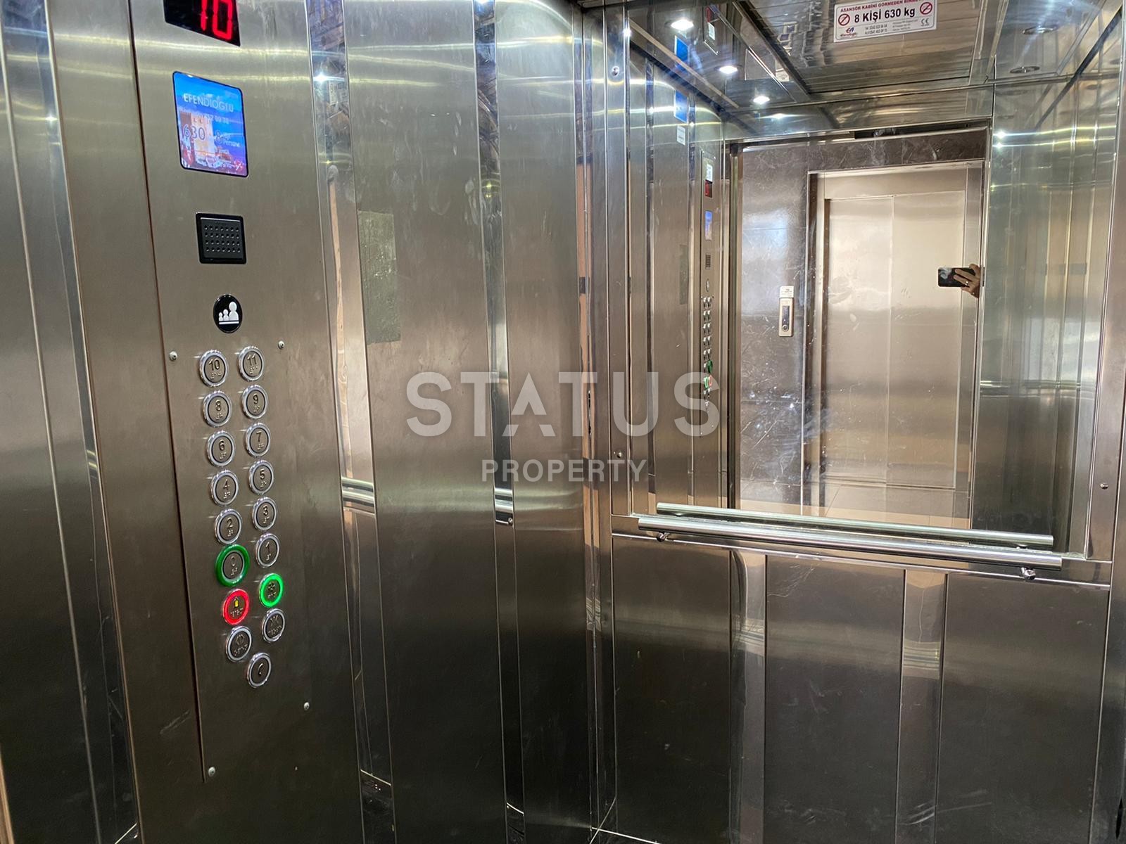 Отличная квартира с видом на море и горы, с грамотной планировкой. Махмутлар. 120 кв.м. фото 24