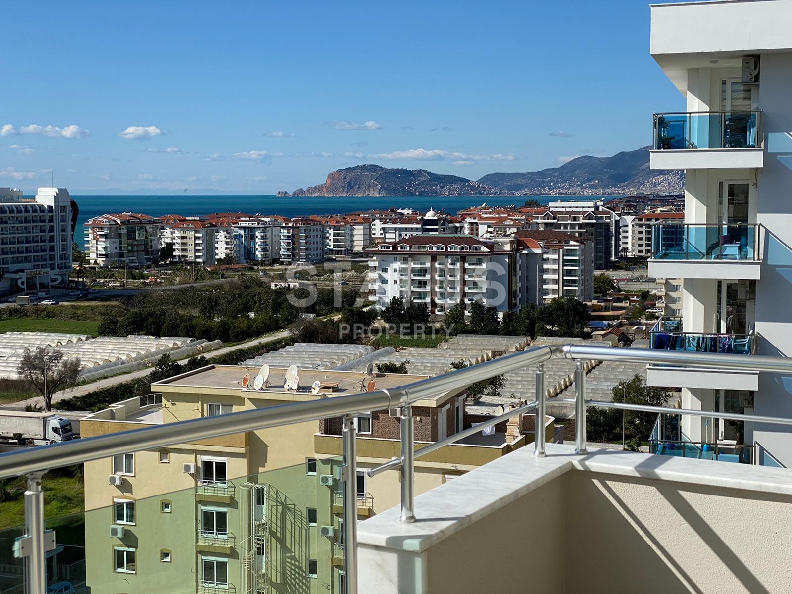 Отличная квартира с видом на море и горы, с грамотной планировкой. Махмутлар. 120 кв.м. фото 25