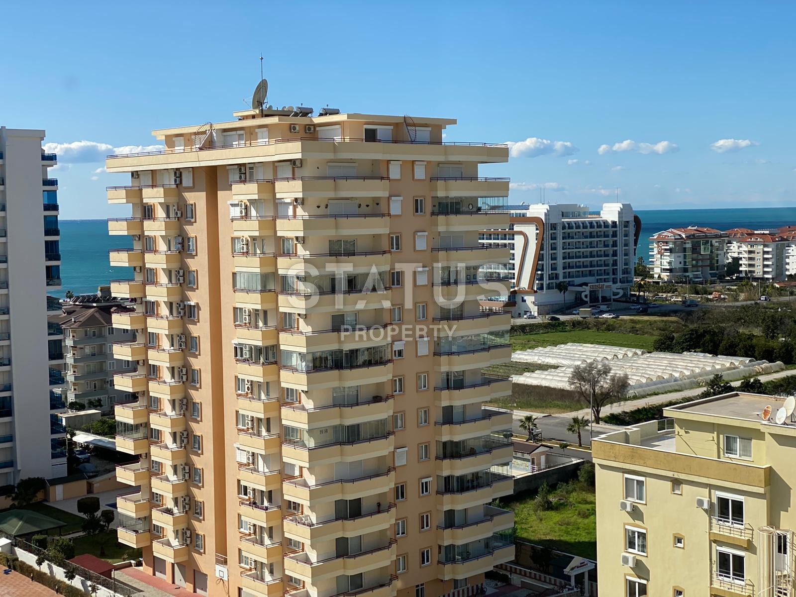 Отличная квартира с видом на море и горы, с грамотной планировкой. Махмутлар. 120 кв.м. фото 26