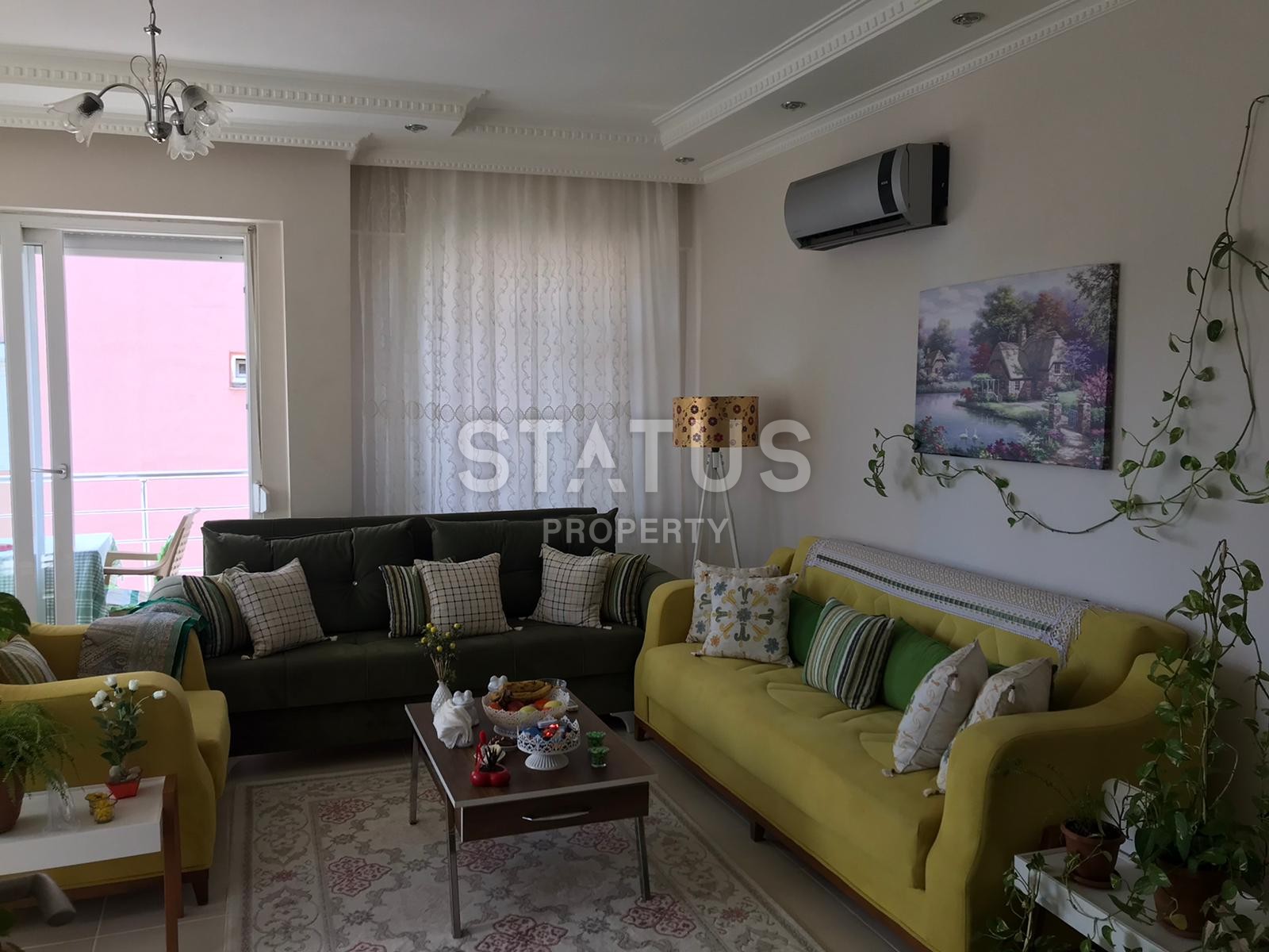 Недорогая квартира в Махмутларе 2+1 с мебелью 100 кв.м. фото 1