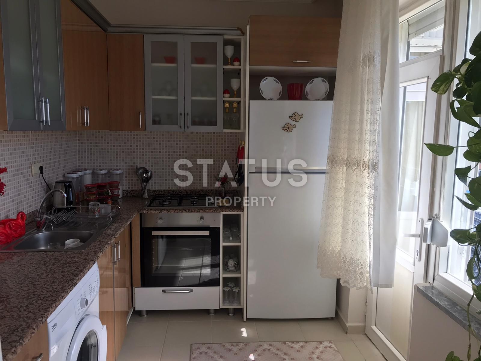 Недорогая квартира в Махмутларе 2+1 с мебелью 100 кв.м. фото 7