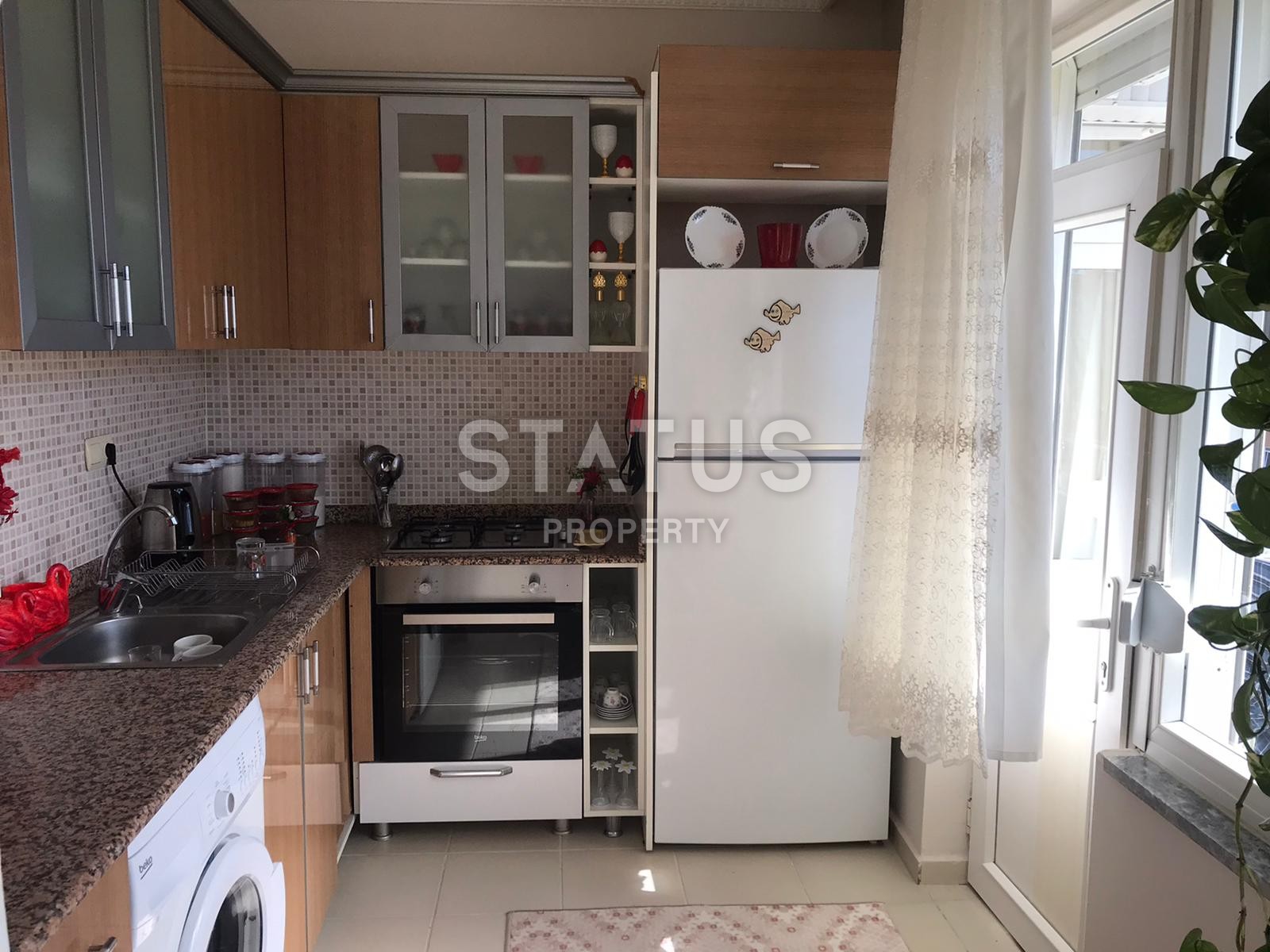 Недорогая квартира в Махмутларе 2+1 с мебелью 100 кв.м. фото 14