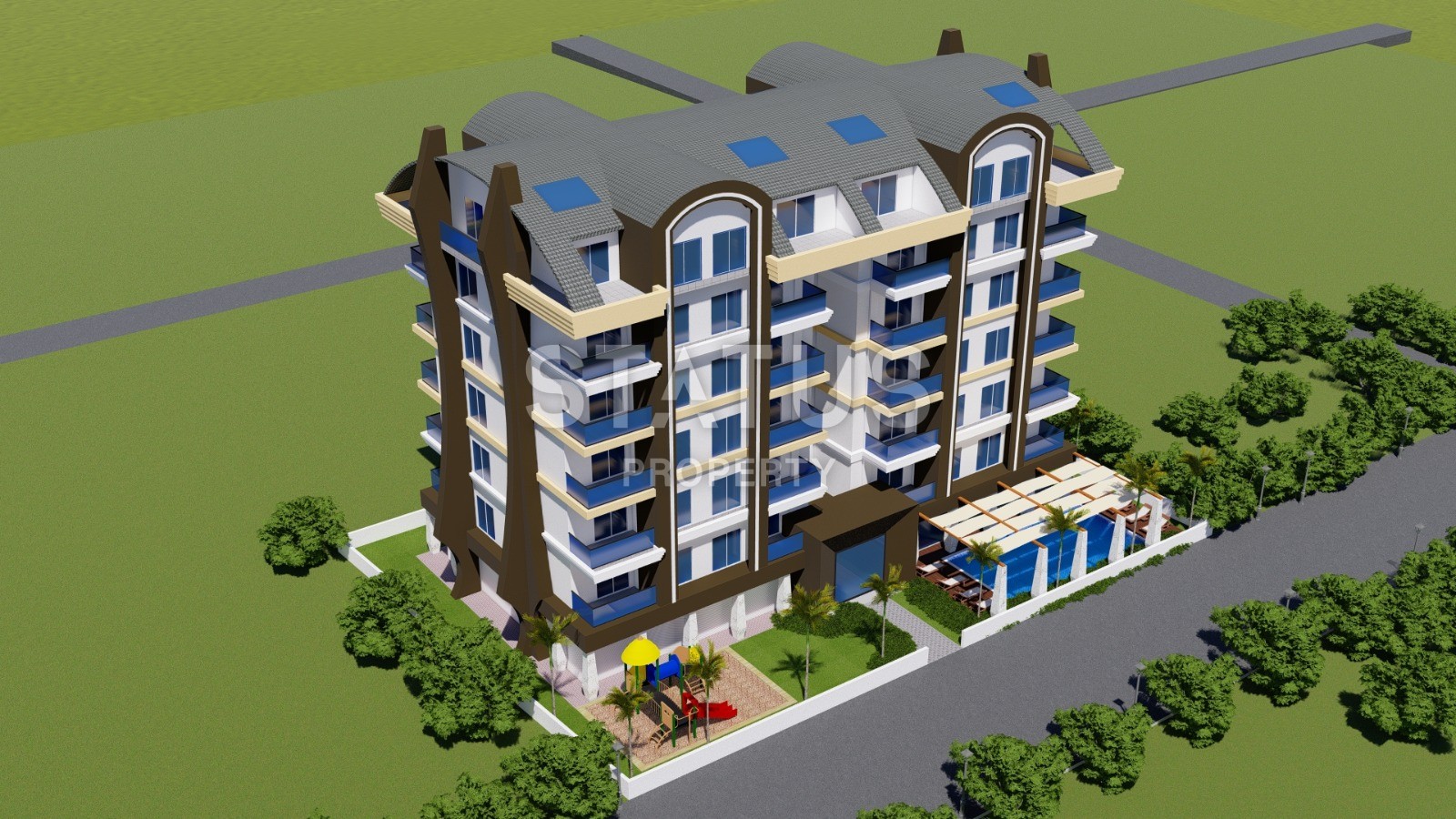 НИЗКИЕ ЦЕНЫ! Новый инвестиционный проект в Махмутларе! 56,5 – 116,6 м2 фото 4