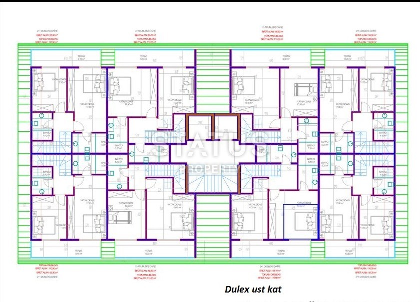 НИЗКИЕ ЦЕНЫ! Новый инвестиционный проект в Махмутларе! 56,5 – 116,6 м2 фото 22