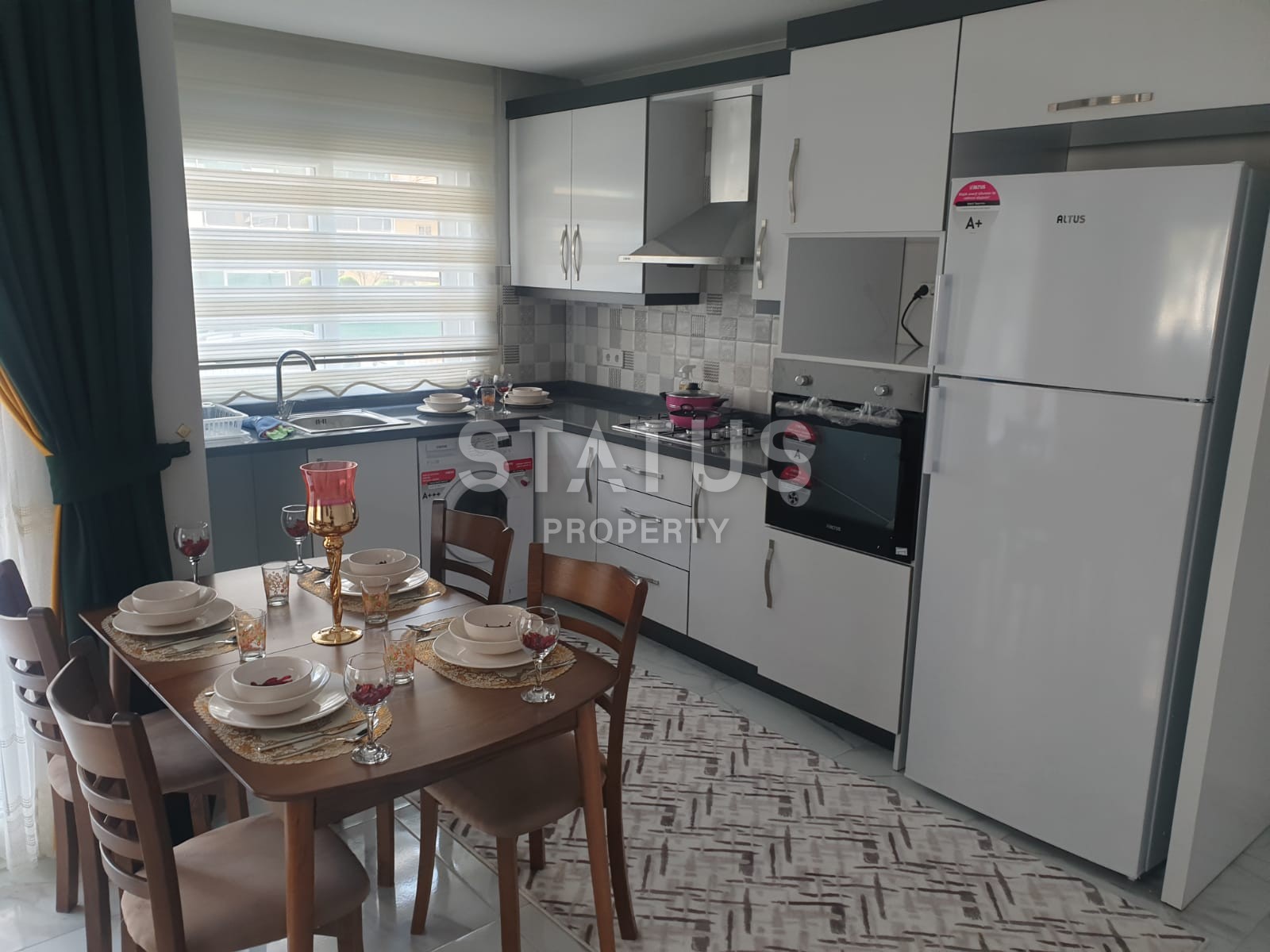 Квартира в новом доме с мебелью и техникой в Махмутларе фото 3