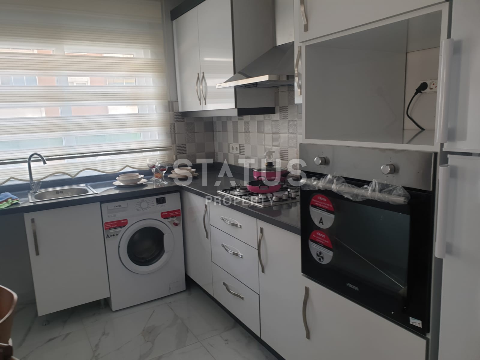 Квартира в новом доме с мебелью и техникой в Махмутларе фото 5