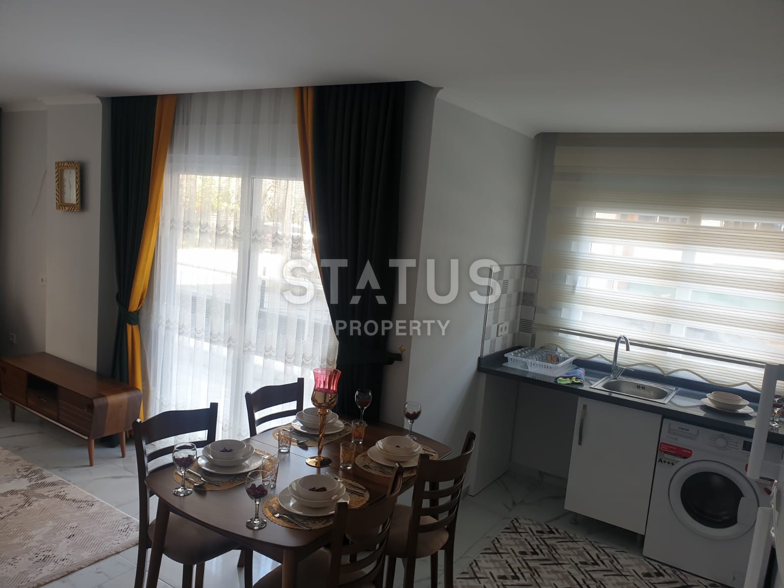 Квартира в новом доме с мебелью и техникой в Махмутларе фото 7