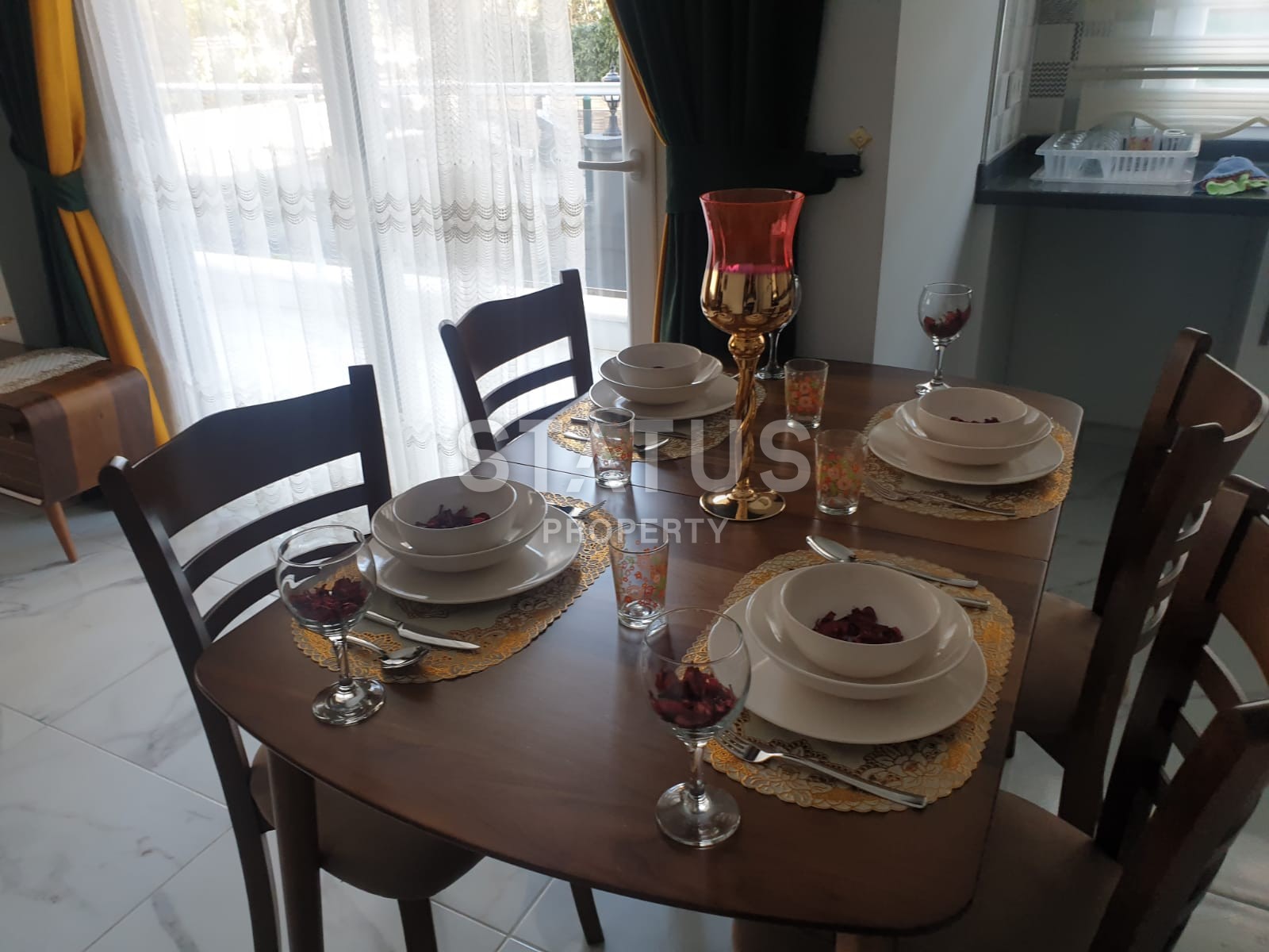 Квартира в новом доме с мебелью и техникой в Махмутларе фото 9