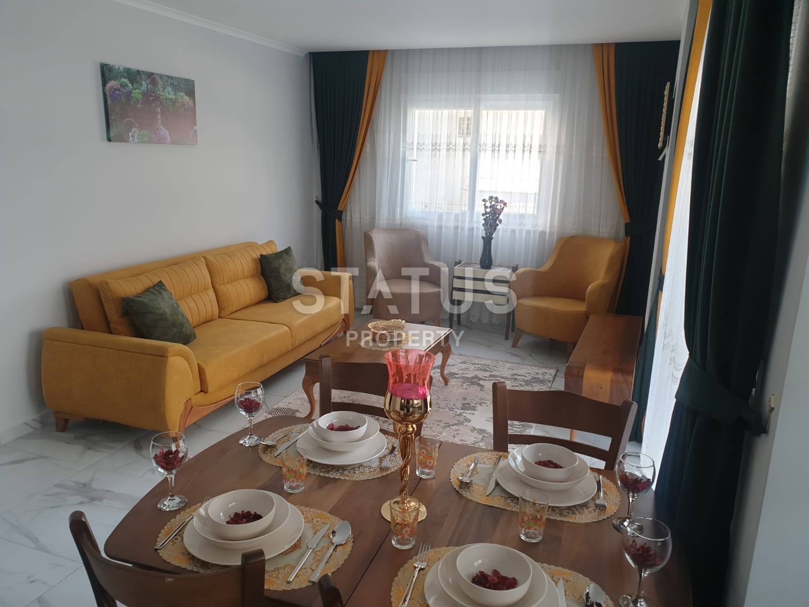 Квартира в новом доме с мебелью и техникой в Махмутларе фото 10