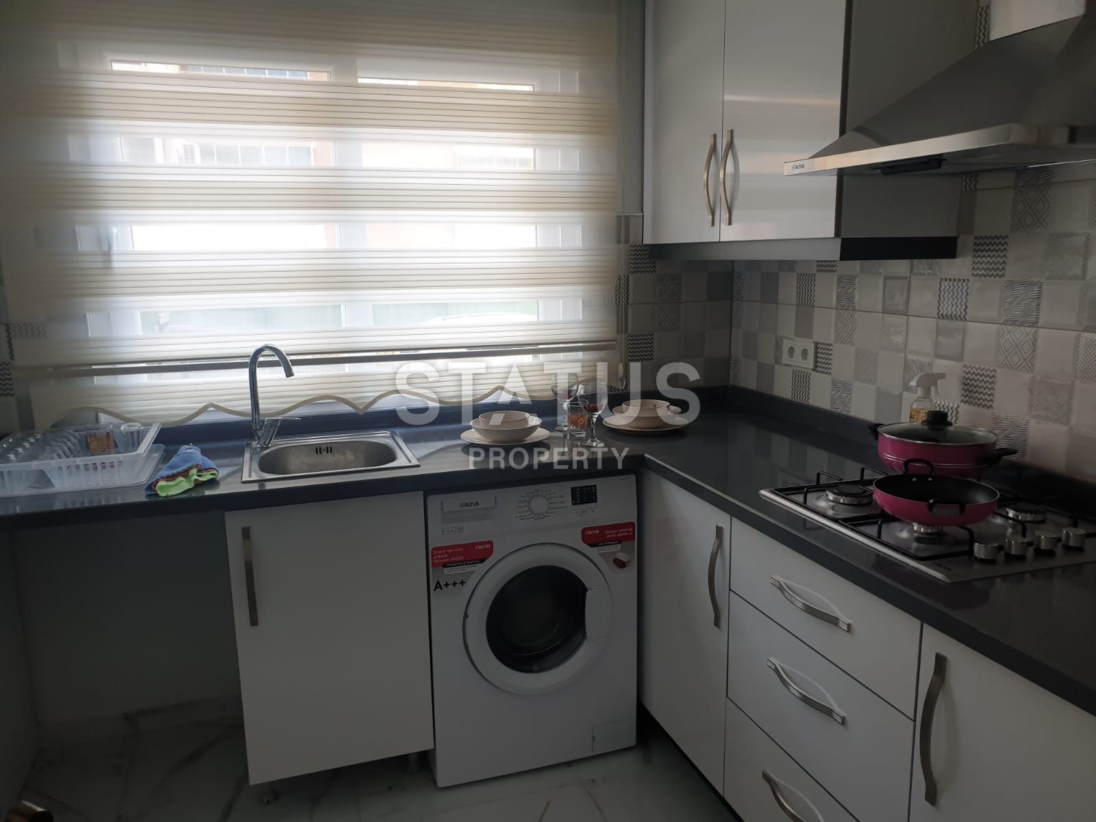 Квартира в новом доме с мебелью и техникой в Махмутларе фото 11