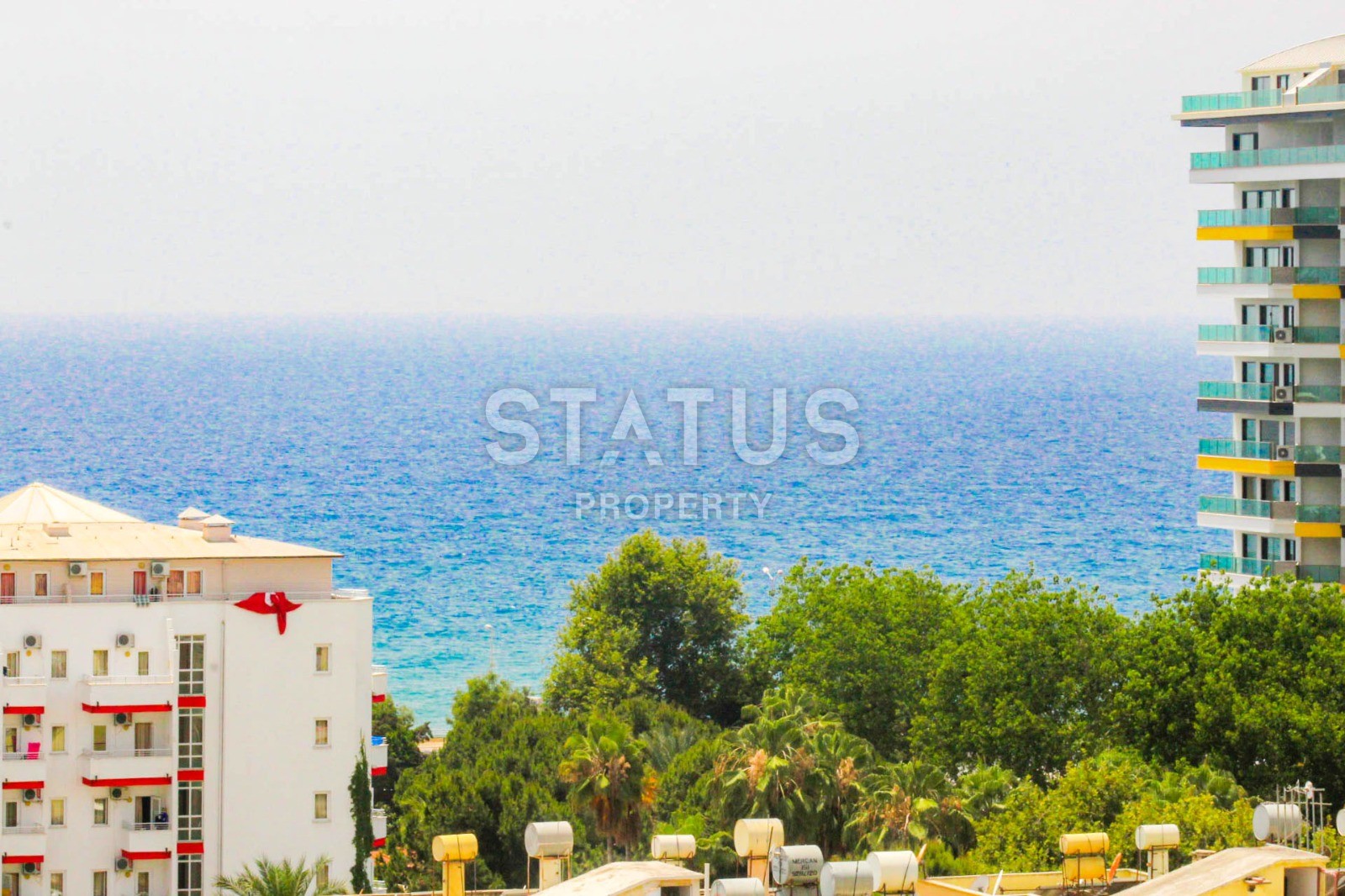 Квартира 1+1 с новой мебелью и ВИДОМ НА МОРЕ! Махмутлар, 65 м2 фото 1