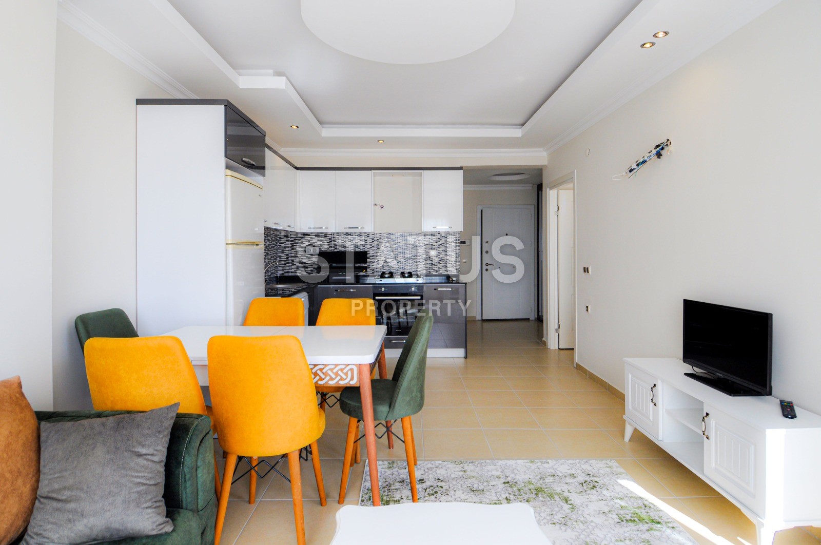 Квартира 1+1 с новой мебелью и ВИДОМ НА МОРЕ! Махмутлар, 65 м2 фото 7