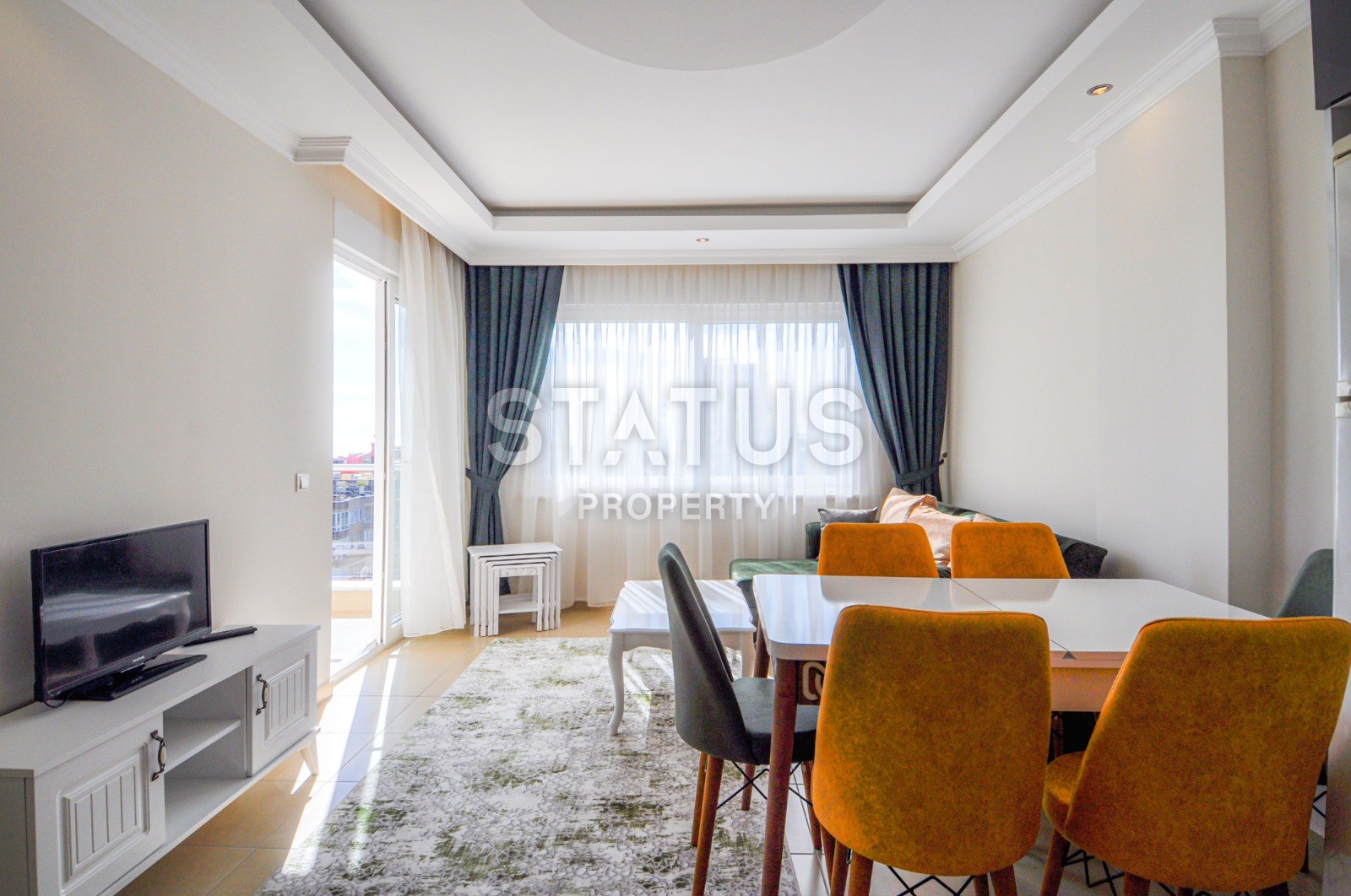 Квартира 1+1 с новой мебелью и ВИДОМ НА МОРЕ! Махмутлар, 65 м2 фото 8