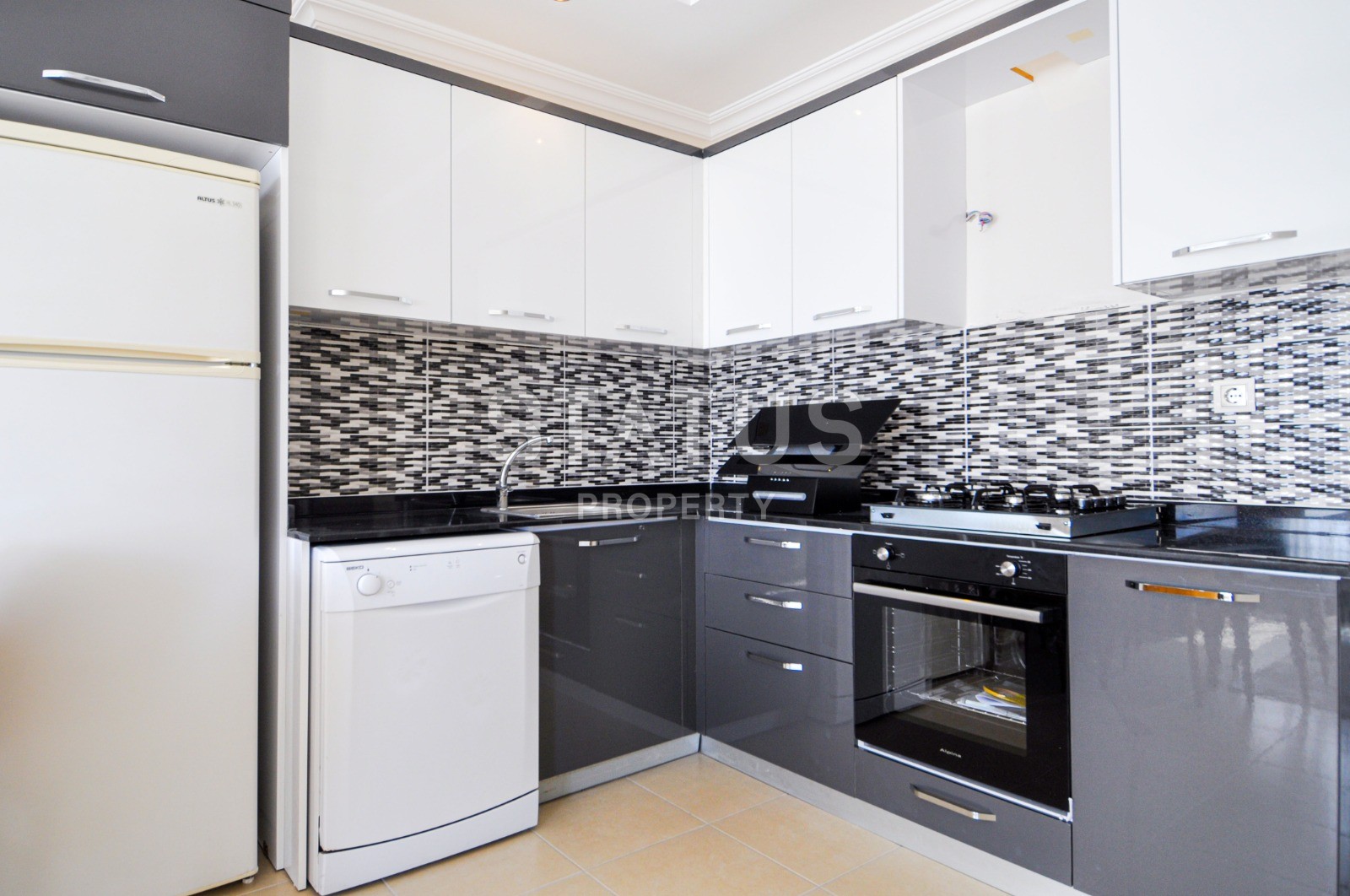 Квартира 1+1 с новой мебелью и ВИДОМ НА МОРЕ! Махмутлар, 65 м2 фото 9