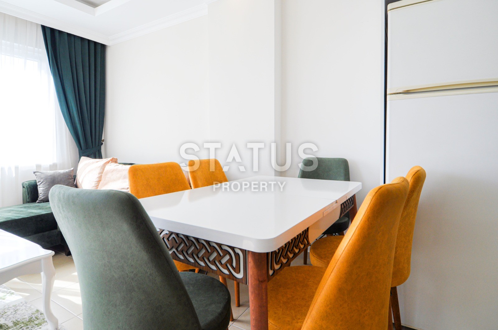 Квартира 1+1 с новой мебелью и ВИДОМ НА МОРЕ! Махмутлар, 65 м2 фото 10