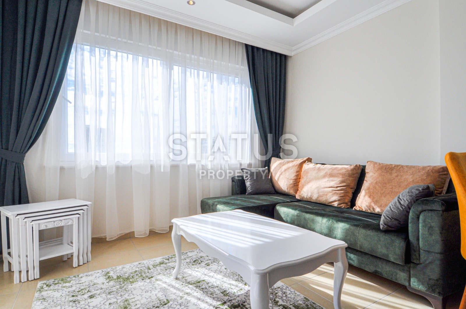 Квартира 1+1 с новой мебелью и ВИДОМ НА МОРЕ! Махмутлар, 65 м2 фото 12