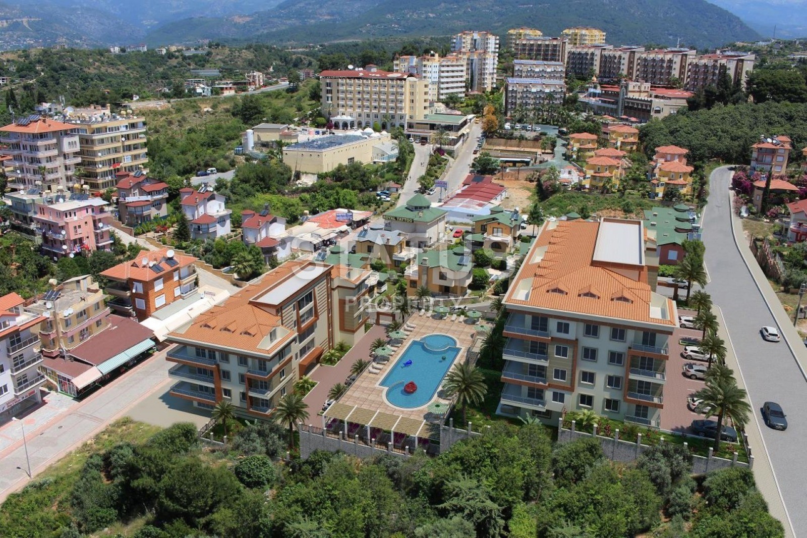 Двухкомнатная квартира с видом на море и горы в Кестеле, 65 м2 фото 16