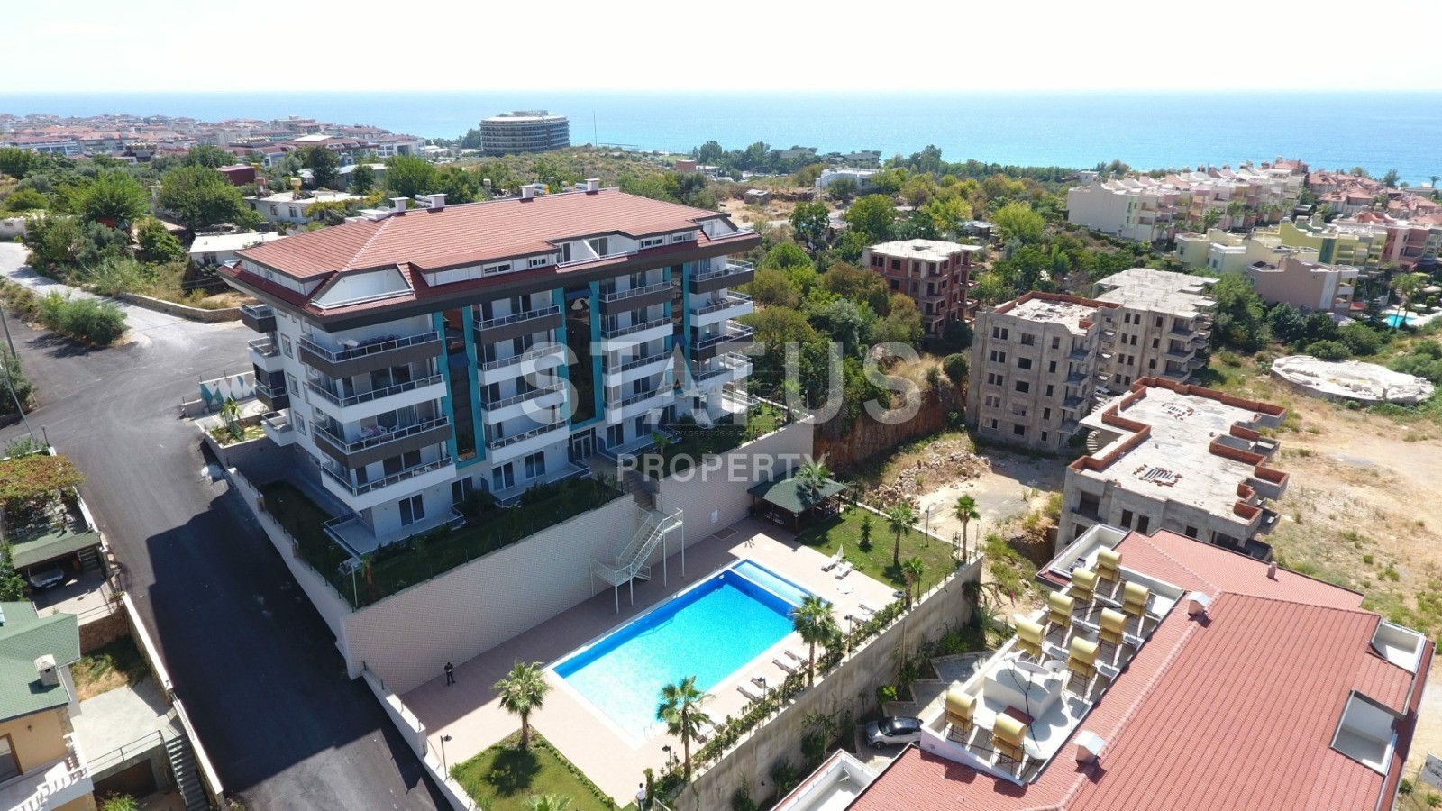 Двухкомнатная квартира с видом на море и горы в Кестеле, 65 м2 фото 17