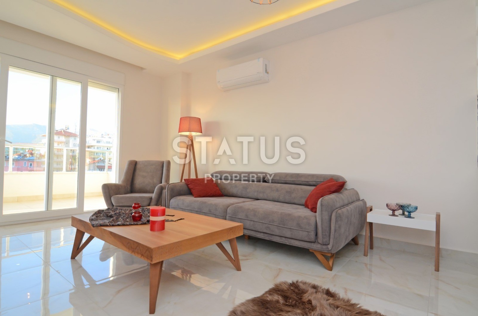 Двухкомнатная квартира с видом на море и горы в Кестеле, 65 м2 фото 27