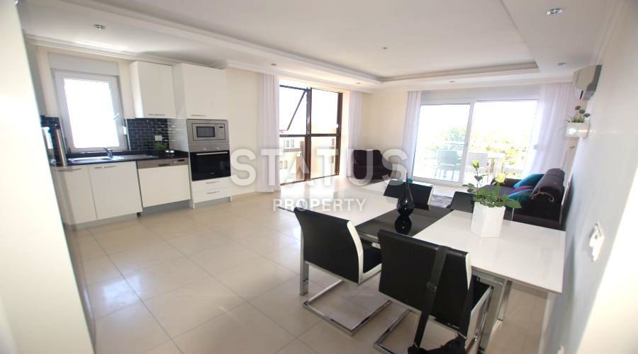 Three-room apartment with furniture and sea views in the prestigious area of Avsallar фото 9