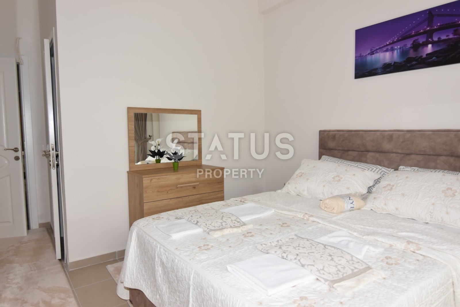 Новая трехкомнатная квартира с мебелью в 100 метрах от побережья! Махмутлар, 120 кв.м. фото 18