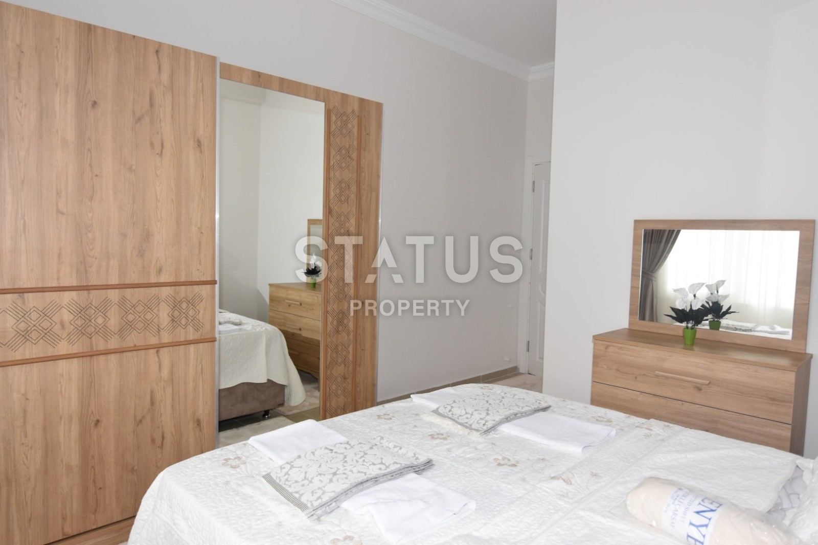 Новая трехкомнатная квартира с мебелью в 100 метрах от побережья! Махмутлар, 120 кв.м. фото 20