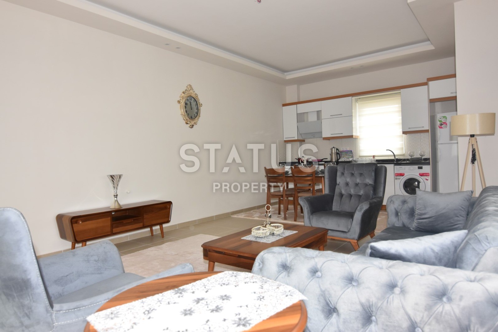 Новая трехкомнатная квартира с мебелью в 100 метрах от побережья! Махмутлар, 120 кв.м. фото 24