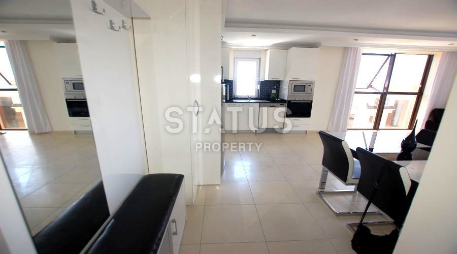 Three-room apartment with furniture and sea views in the prestigious area of Avsallar фото 12