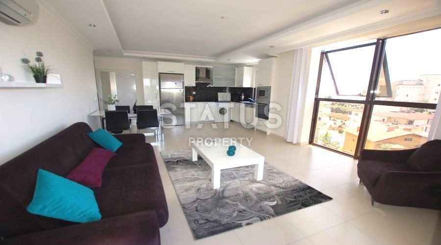 Three-room apartment with furniture and sea views in the prestigious area of Avsallar фото 13