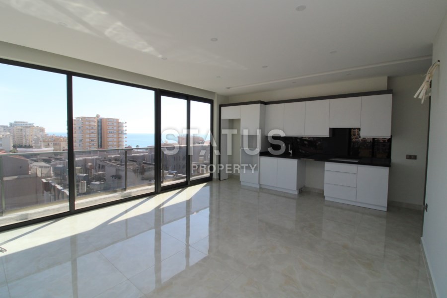 Апартаменты 2+1 на первой береговой линии с видом на горы и море в Махмутларе! 95 кв. м. фото 3