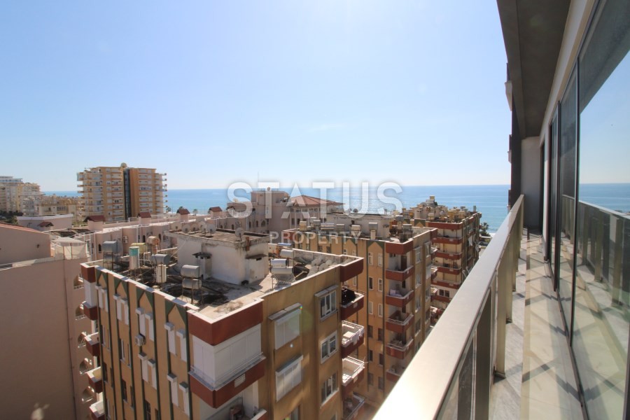 Апартаменты 2+1 на первой береговой линии с видом на горы и море в Махмутларе! 95 кв. м. фото 12