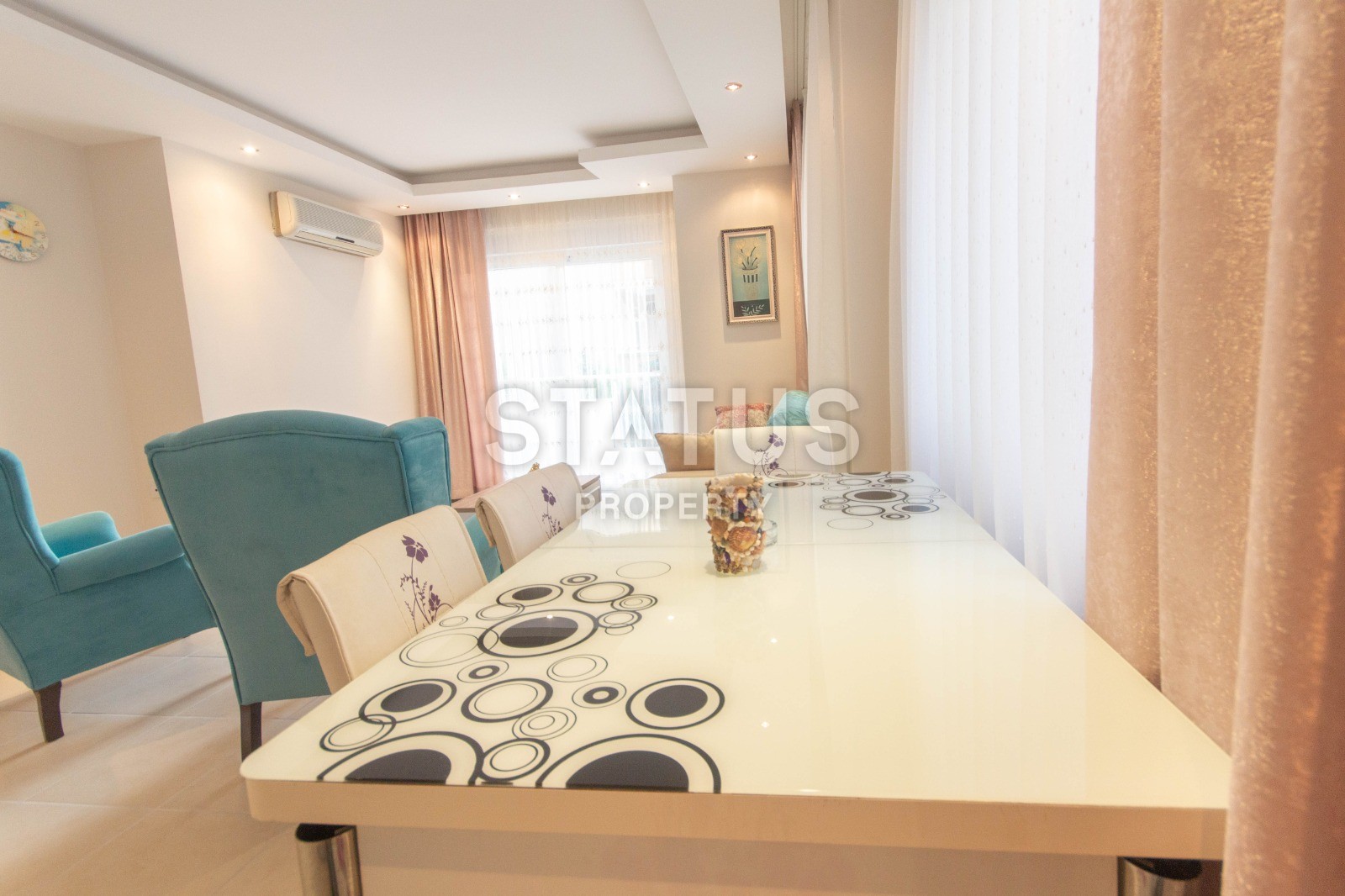 Двухкомнатная квартира с мебелью в Махмутларе, Алания 65 кв.м. фото 5