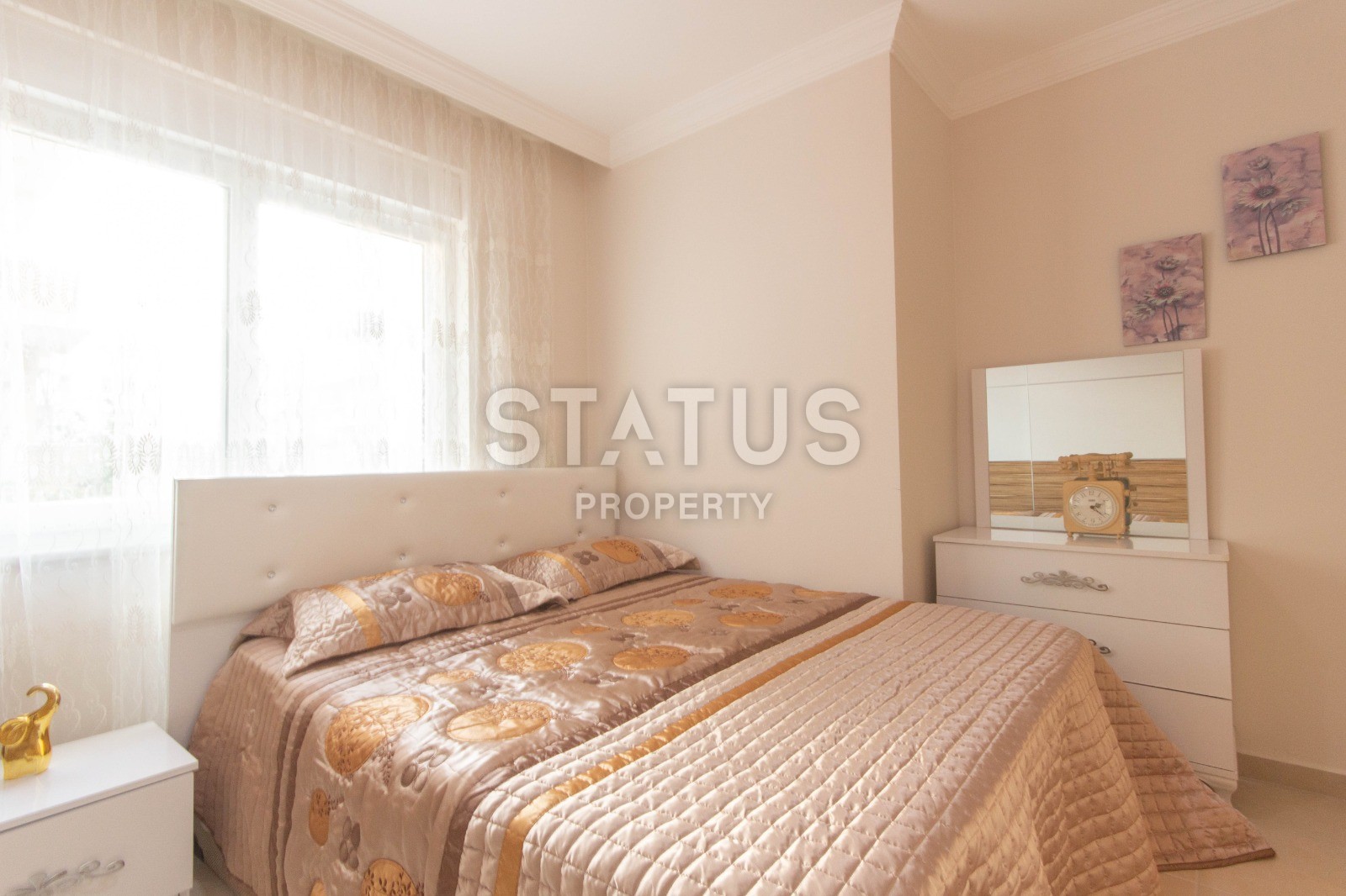 Двухкомнатная квартира с мебелью в Махмутларе, Алания 65 кв.м. фото 8