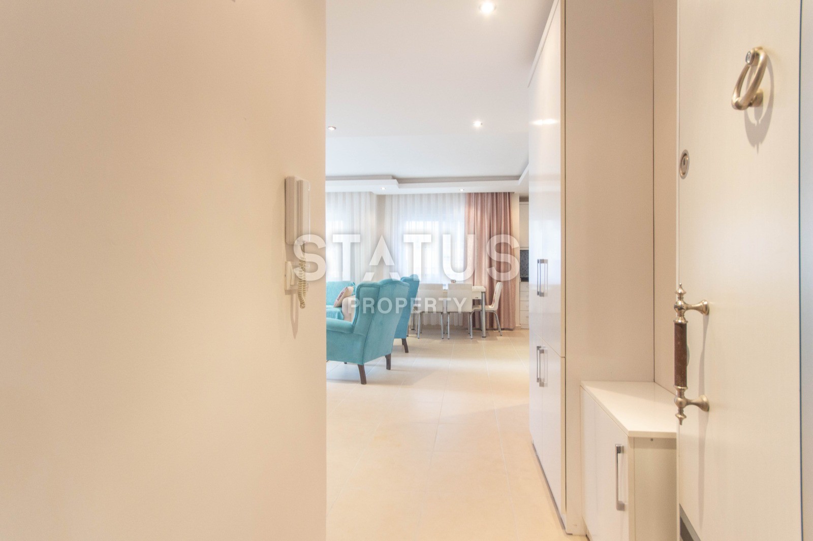 Двухкомнатная квартира с мебелью в Махмутларе, Алания 65 кв.м. фото 13