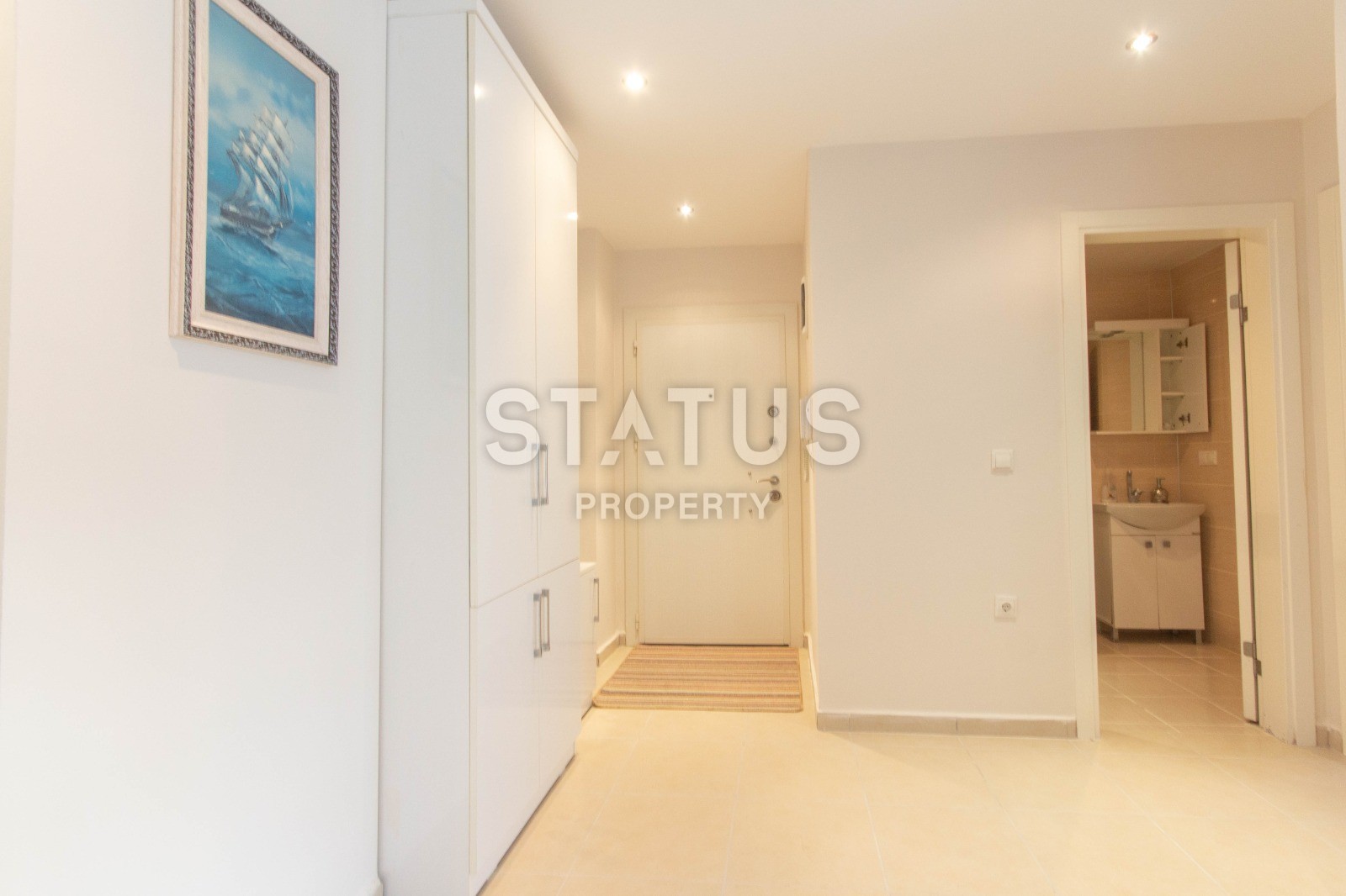 Двухкомнатная квартира с мебелью в Махмутларе, Алания 65 кв.м. фото 18