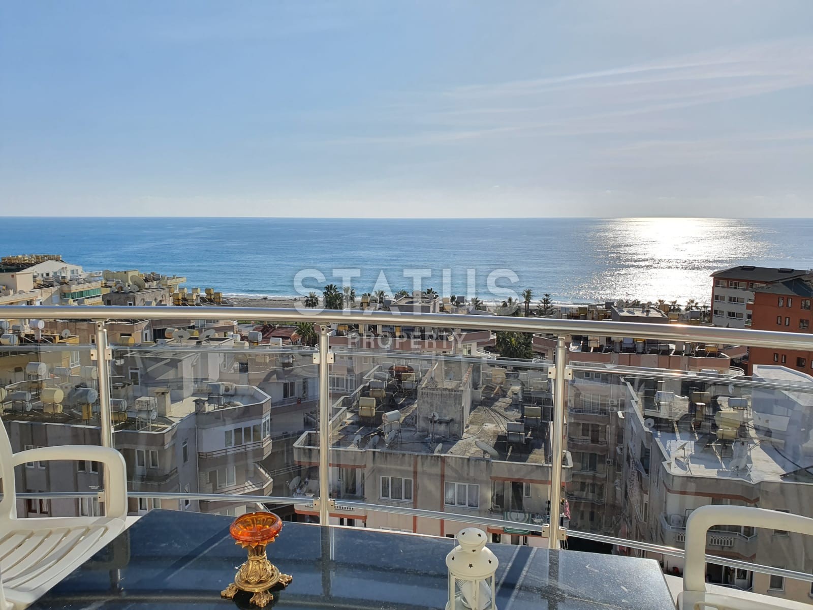 Трехкомнатные апартаменты с новой мебелью и ВИДОМ НА МОРЕ! Махмутлар, 110 м2 фото 2