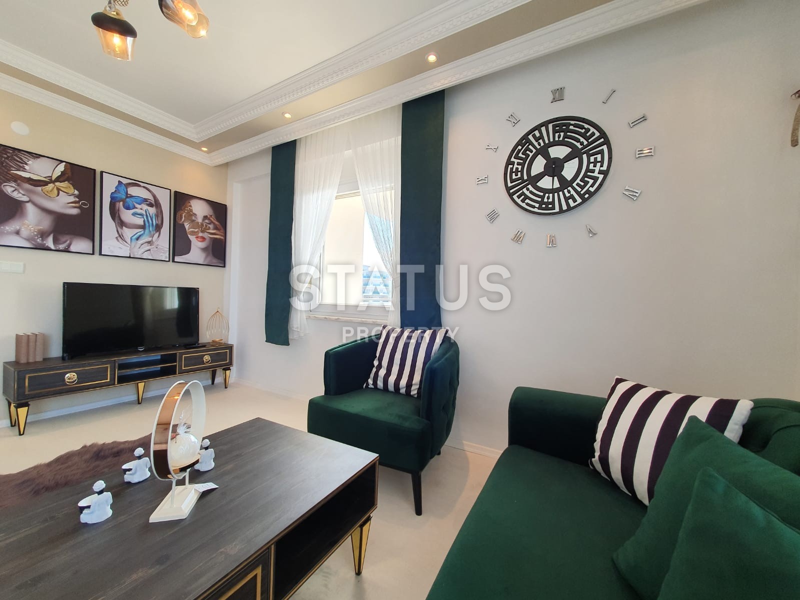 Трехкомнатные апартаменты с новой мебелью и ВИДОМ НА МОРЕ! Махмутлар, 110 м2 фото 4