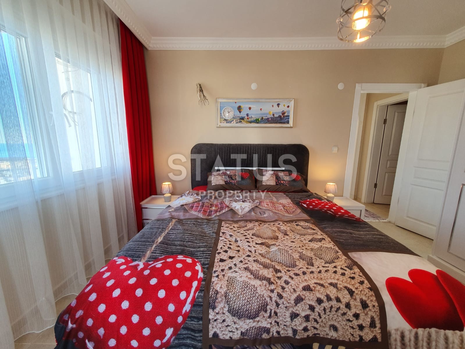 Трехкомнатные апартаменты с новой мебелью и ВИДОМ НА МОРЕ! Махмутлар, 110 м2 фото 10