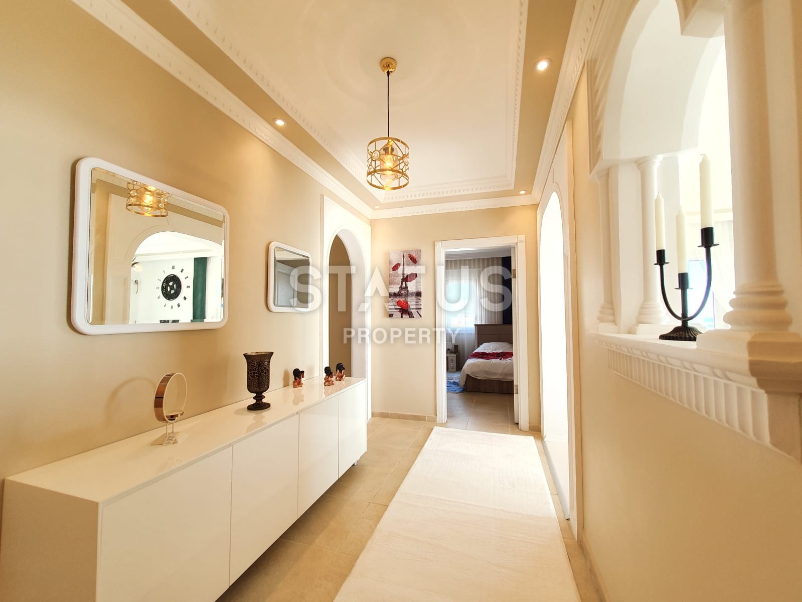 Трехкомнатные апартаменты с новой мебелью и ВИДОМ НА МОРЕ! Махмутлар, 110 м2 фото 16